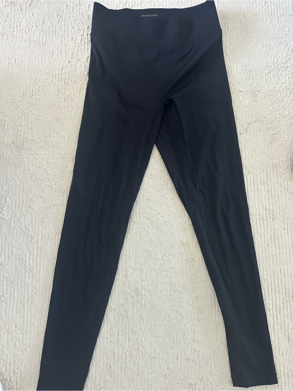 Bandier High-Waist Black Leggings